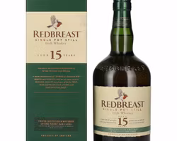 Redbreast 15 Years Old Single Pot Still Irish Whiskey 46% Vol. 0,7l in Giftbox