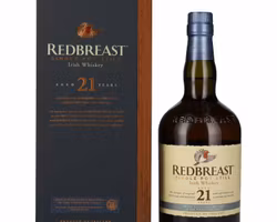 Redbreast 21 Years Old Single Pot Still Irish Whiskey 46% Vol. 0,7l in Holzkiste