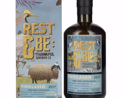 Rest & Be Thankful Finglassie 5 Years Old Single Malt 2017 46% Vol. 0,7l in Giftbox