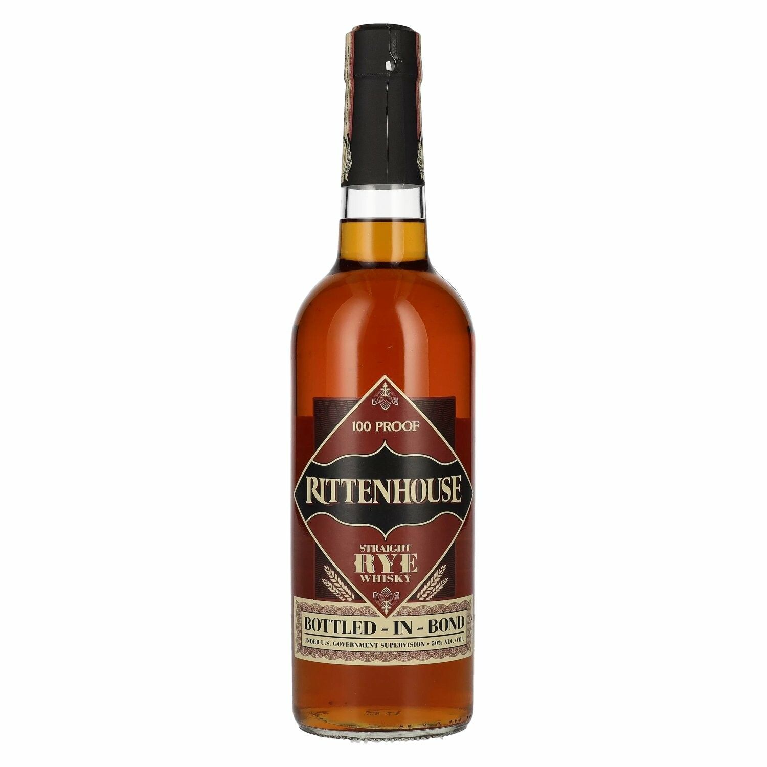 Rittenhouse Famous Straight Rye 100 Proof 50% Vol. 0,7l