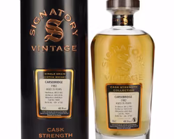 Signatory Vintage CARSEBRIDGE 35 Years Old Cask Strength 1982 48,9% Vol. 0,7l in Tinbox