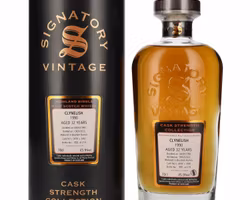 Signatory Vintage CLYNELISH 32 Years Old Cask Strength 1990 45,9% Vol. 0,7l in Tinbox