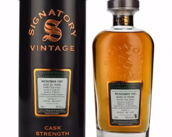 Signatory Vintage INCHGOWER 23 Years Old Cask Strength 1997 59,5% Vol. 0,7l in Tinbox
