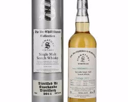 Signatory Vintage KNOCKANDO 10 Years Old The Un-Chillfiltered 2011 46% Vol. 0,7l in Giftbox