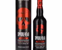 Smokehead SHERRY CASK BLAST Limited Edition 48% Vol. 0,7l in Tinbox