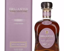 Steinhauser BRIGANTIA Single Malt Whisky SHERRY Cask Finish 46% Vol. 0,7l in Giftbox