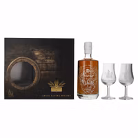 Säntis Malt SNOW WHITE Single Malt PINEAU FINISH ? 8 48% Vol. 0,5l in Giftbox with 2 glasses