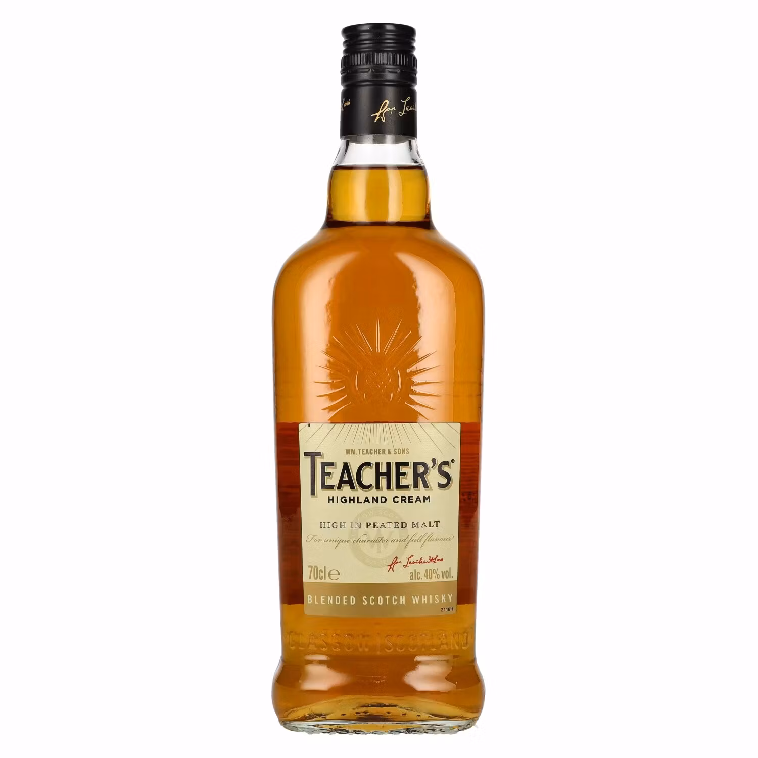 Teacher's HIGHLAND CREAM Blended Scotch Whisky 40% Vol. 0,7l