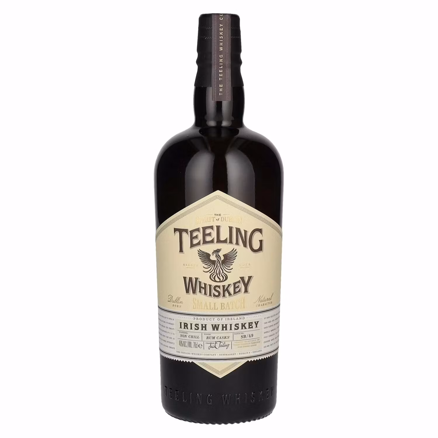 Teeling Whiskey SMALL BATCH Irish Whiskey Rum Cask 46% Vol. 0,7l