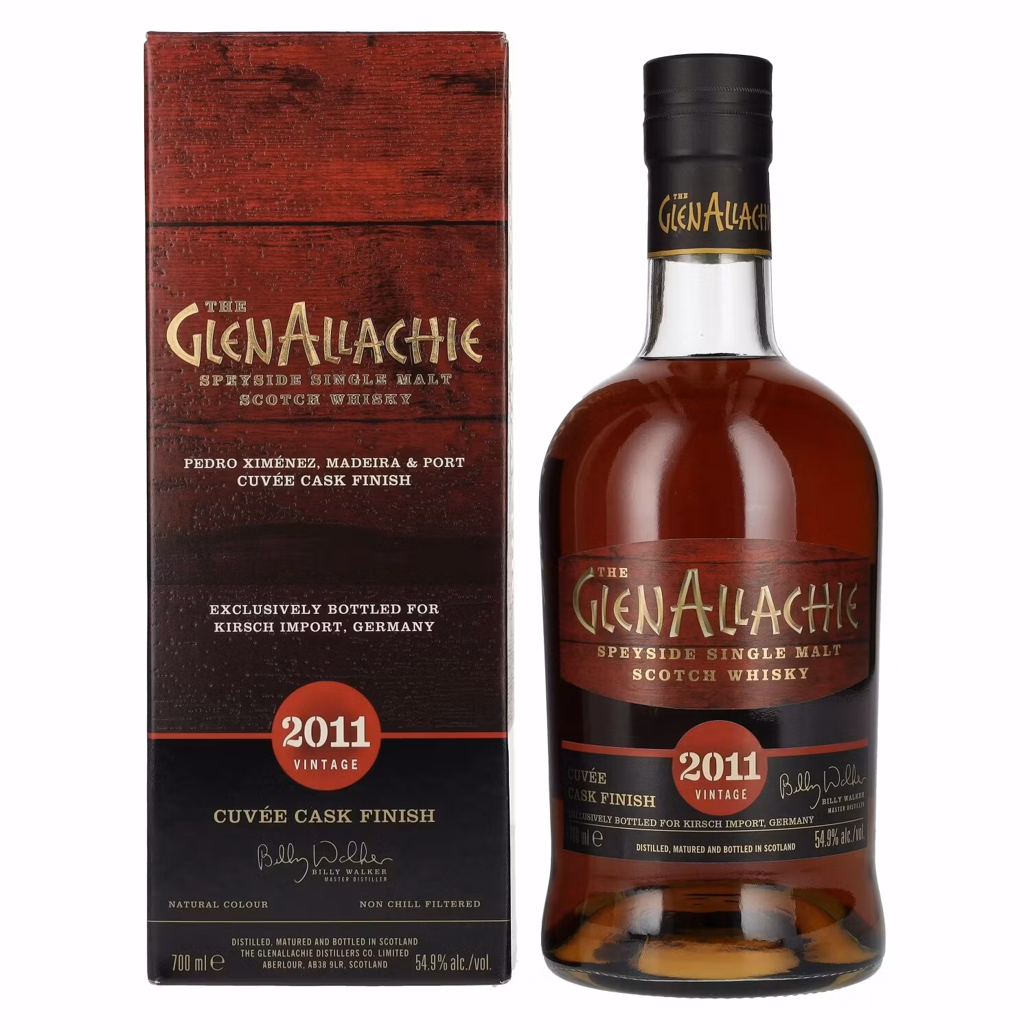 The GlenAllachie CUVÉE CASK FINISH Vintage 2011 54,9% Vol. 0,7l in Giftbox
