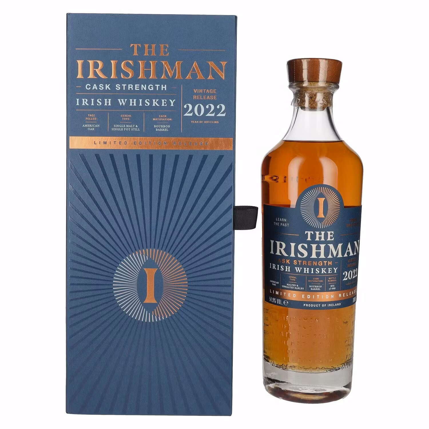 The Irishman Irish Whiskey Cask Strength Limited Edition Release 2022 54,9% Vol. 0,7l in Giftbox