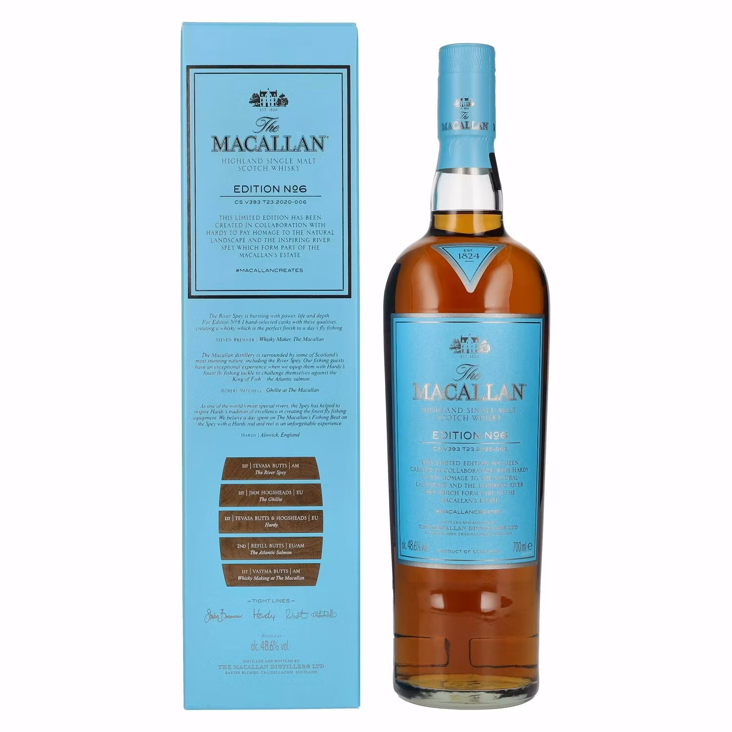 The Macallan EDITION N° 6 Highland Single Malt 48,6% Vol. 0,7l in Giftbox