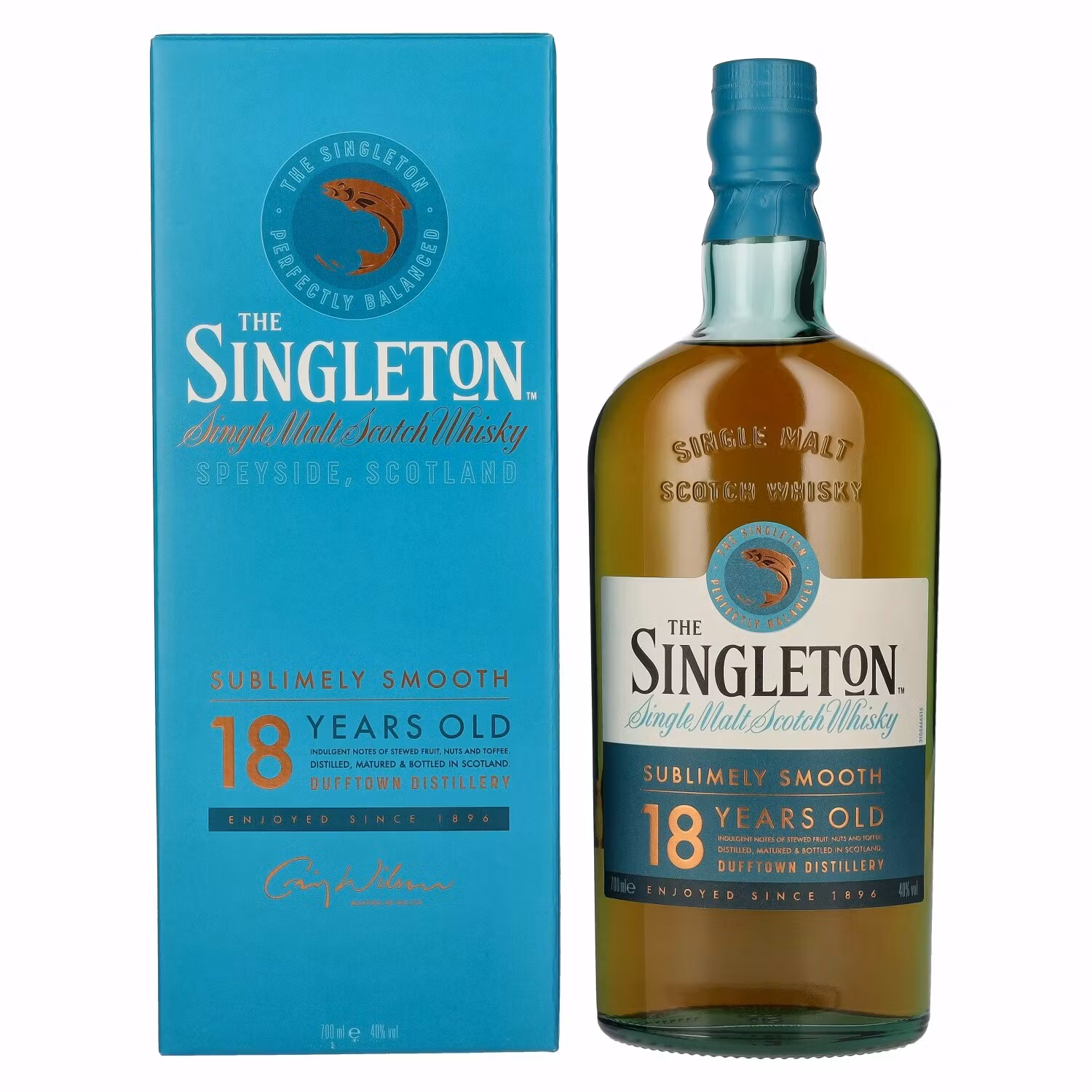 The Singleton Dufftown 18 Years Old SUBLIMELY SMOOTH 40% Vol. 0,7l in Giftbox