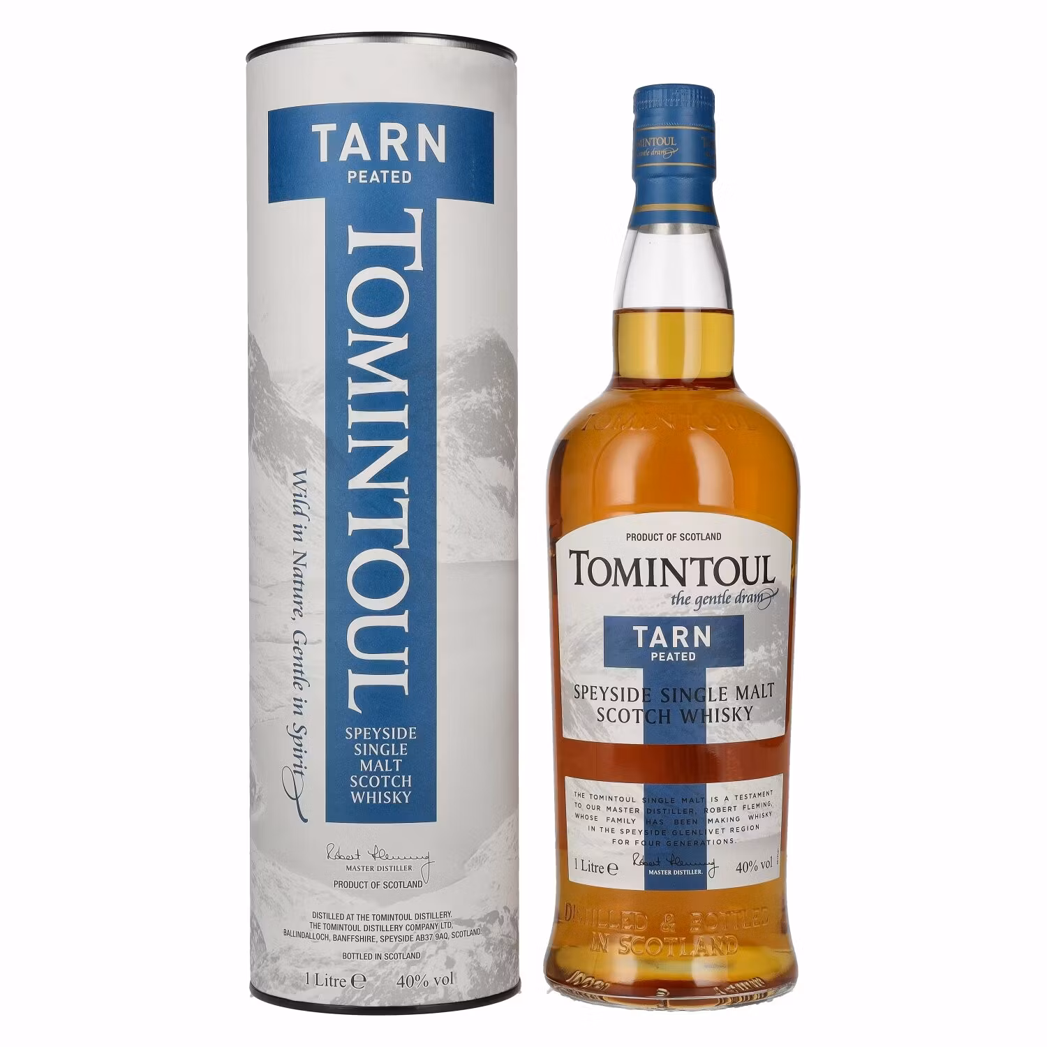 Tomintoul TARN Peated Speyside Single Malt Scotch Whisky 40% Vol. 1l in Giftbox