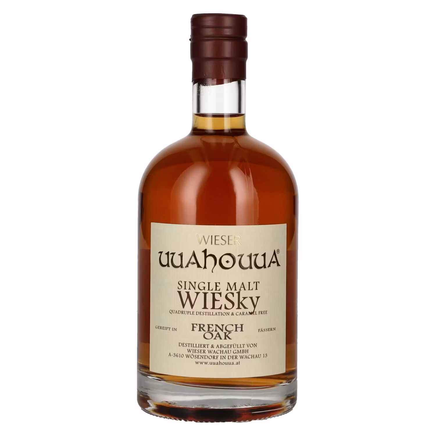 Wieser Single Malt WIESky French Oak Whisky 40% Vol. 0,5l