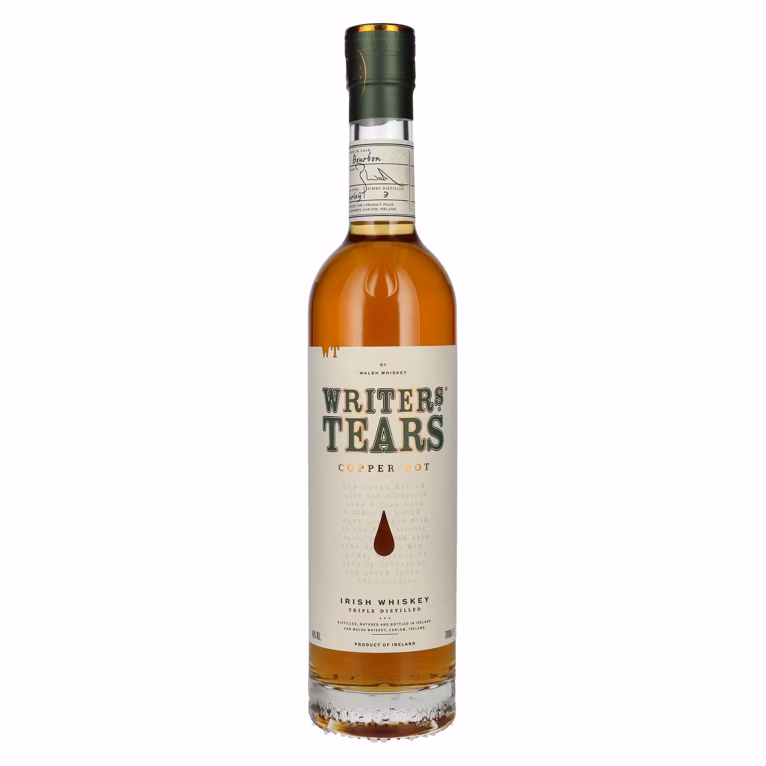 Writer's Tears COPPER POT Irish Whiskey 40% Vol. 0,7l