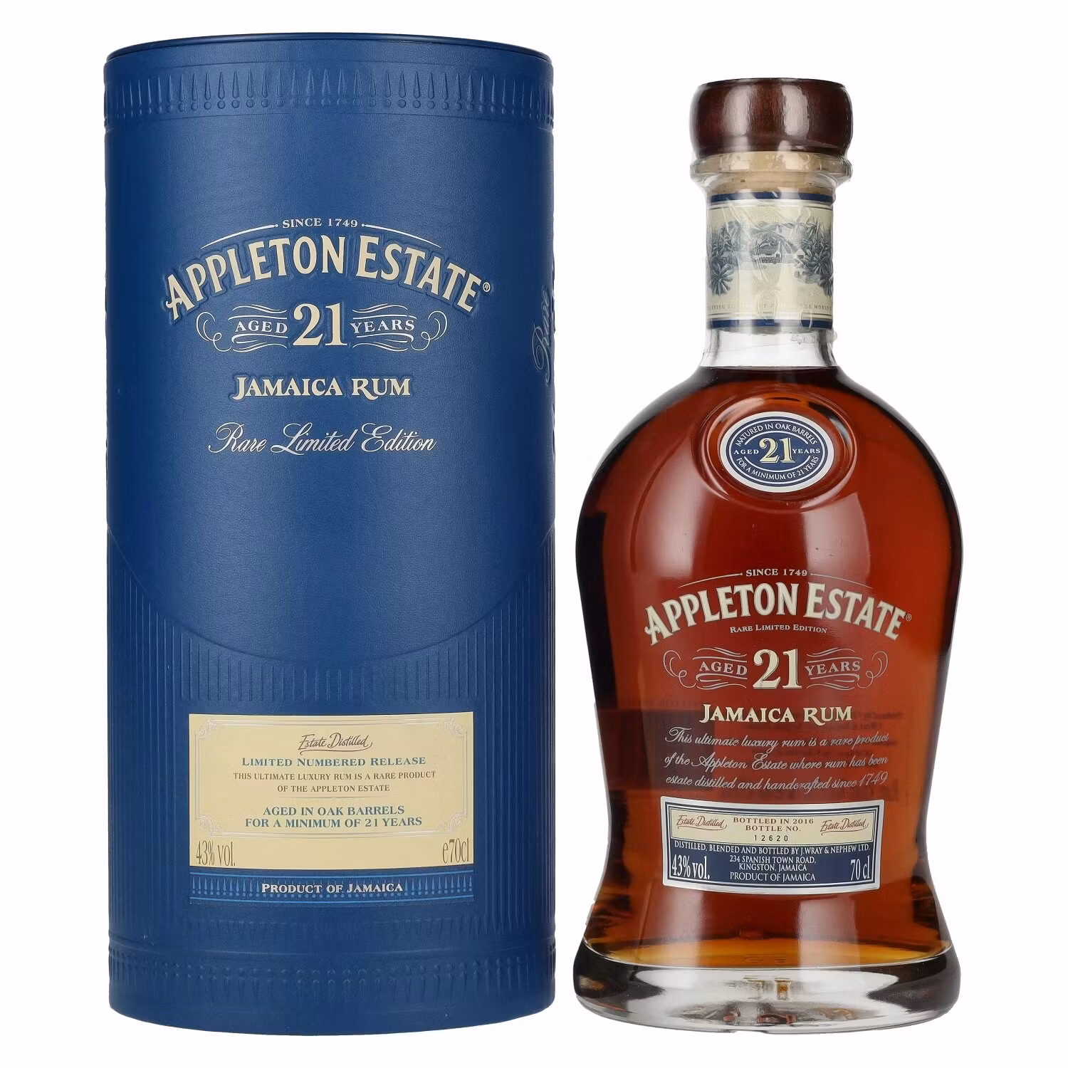 Appleton Estate 21 Years Old Jamaica Rum 43% Vol. 0,7l in Giftbox