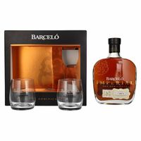 Barceló Imperial Ron Dominicano 38% Vol. 0,7l in Giftbox with 2 glasses