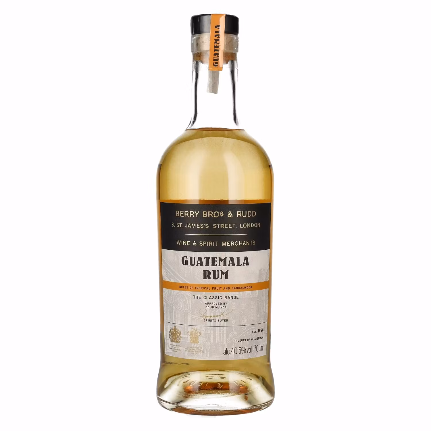 Berry Bros. & Rudd GUATEMALA The Classic Range Rum 40,5% Vol. 0,7l