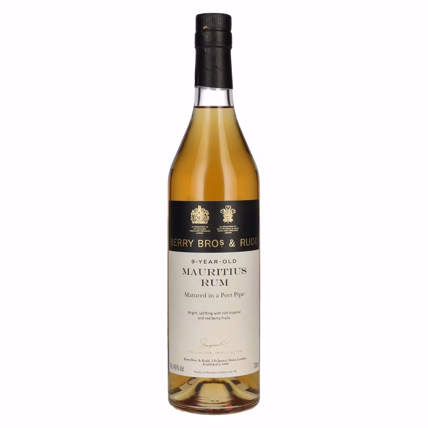 Berry Bros. & Rudd MAURITIUS 9 Years Old Rum 46% Vol. 0,7l