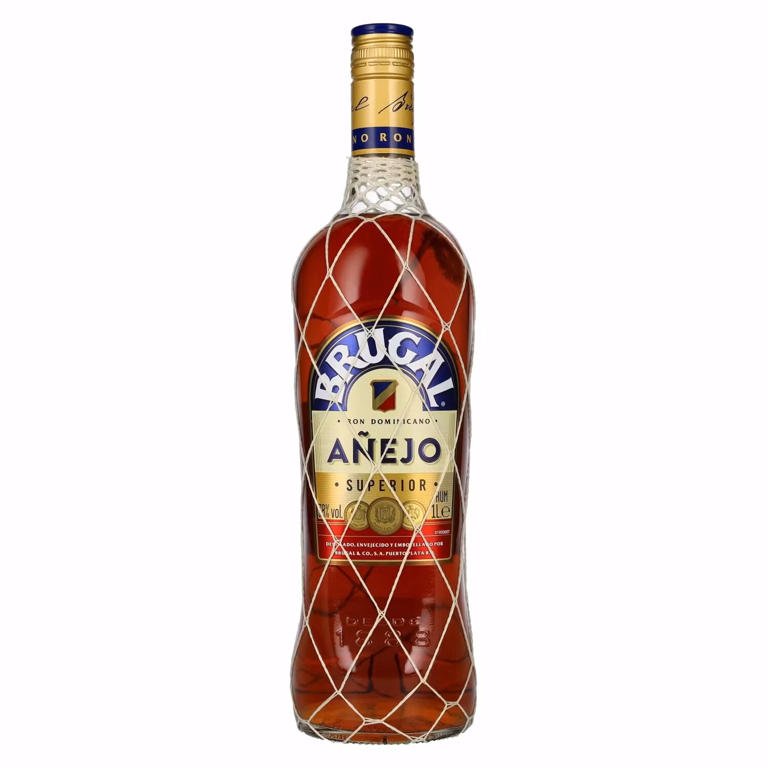Brugal AÑEJO Superior Ron Dominicano 38% Vol. 1l