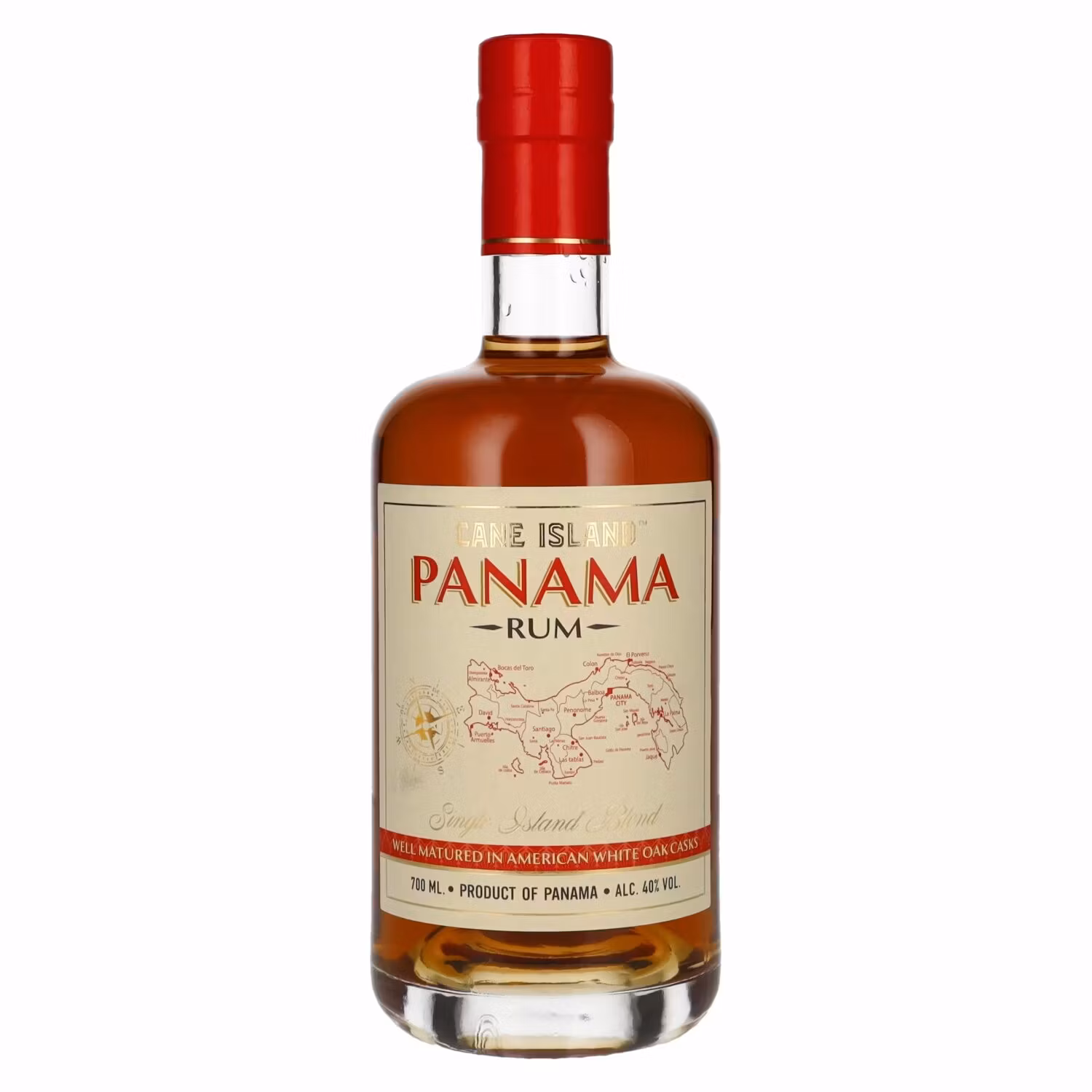 Cane Island PANAMA Single Island Blend Rum 40% Vol. 0,7l