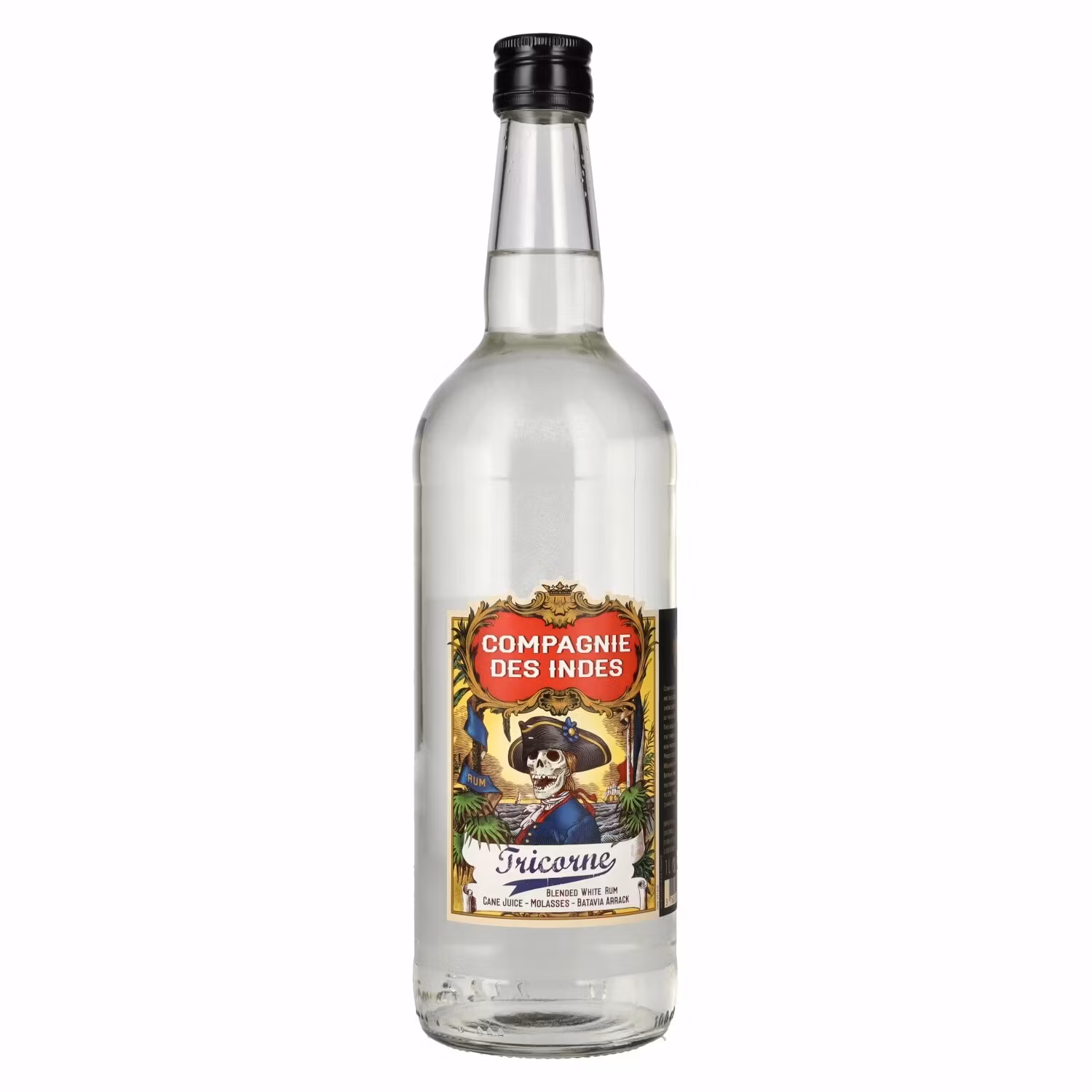 Compagnie des Indes Tricorne Blended White Rum 43% Vol. 1l