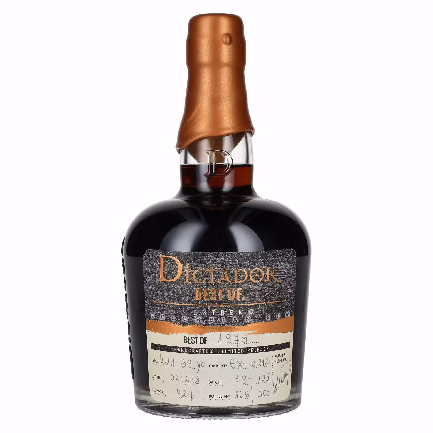 Dictador BEST OF 1979 EXTREMO Colombian Rum Limited Release 42% Vol. 0,7l