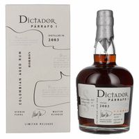 Dictador PÁRRAFO I 19 Years Old BORBÓN Vintage 2003 41% Vol. 0,7l in Giftbox