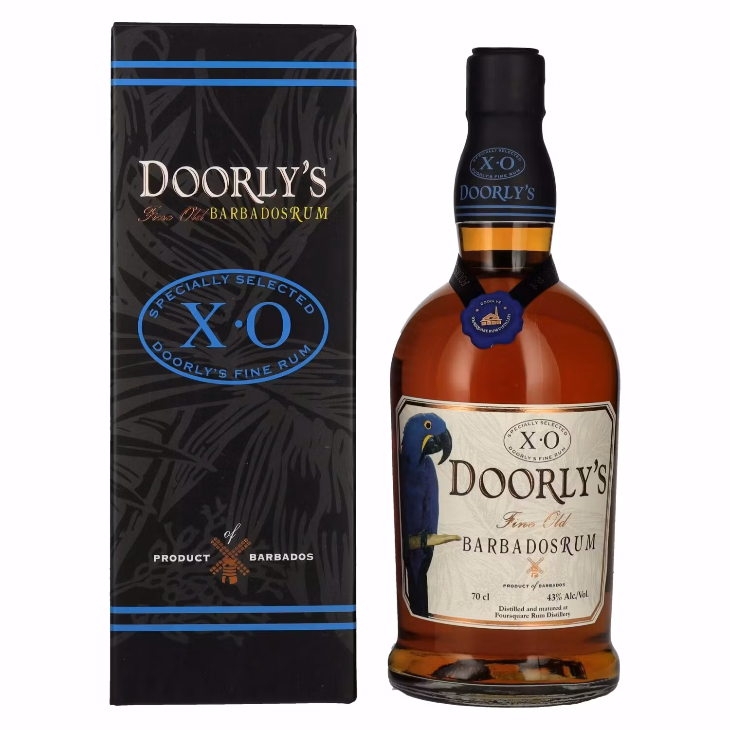 Doorly's XO Fine Old Barbados Rum 43% Vol. 0,7l in Giftbox