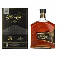Flor de Caña Centenario 18 Years Old Slow Aged Single Estate Rum 40% Vol. 1l in Giftbox