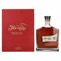 Flor de Caña Rum Cognac Cask Finish Vintage 1997 47% Vol. 0,7l in Giftbox