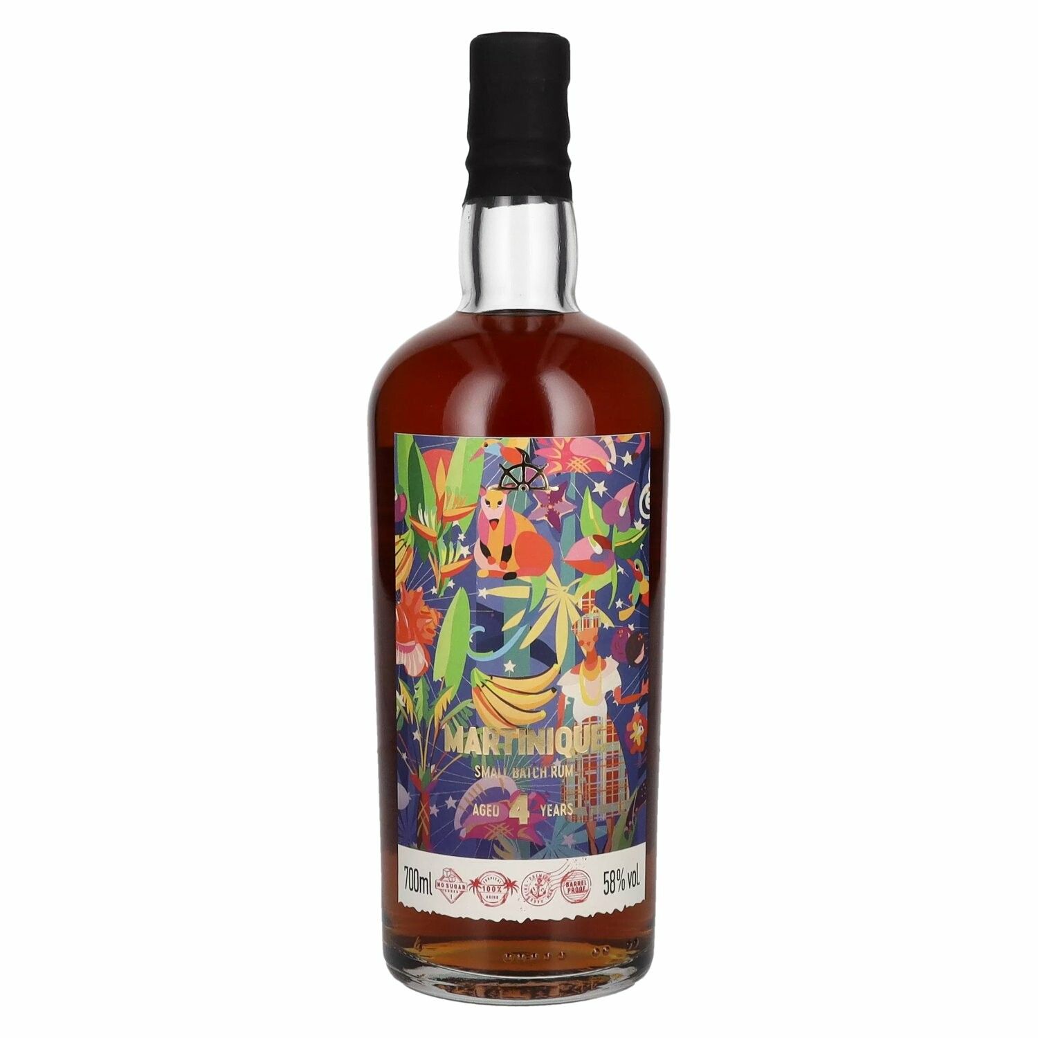 FRC Martinique 4 Years Old Small Batch Rum 58% Vol. 0,7l