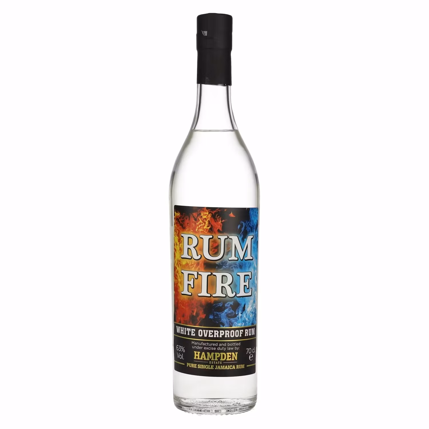 Hampden Estate RUM FIRE White Overproof Rum 63% Vol. 0,7l