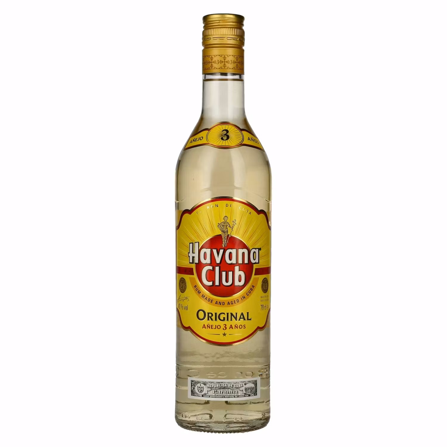 Havana Club Añejo 3 Años Rum 40% Vol. 0,7l