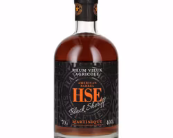 HSE Rhum Vieux Agricole BLACK SHERIFF American Barrel 40% Vol. 0,7l