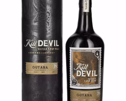 Hunter Laing Kill Devil Guyana 24 Years Old Single Cask Rum 1992 46% Vol. 0,7l in Giftbox