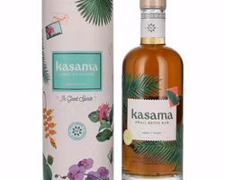 Kasama 7 Years Old Small Batch Rum 40% Vol. 0,7l in Giftbox