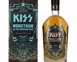 Kiss Monstrum 14 Years Old Ultra Premium Rum 43% Vol. 0,7l in Giftbox
