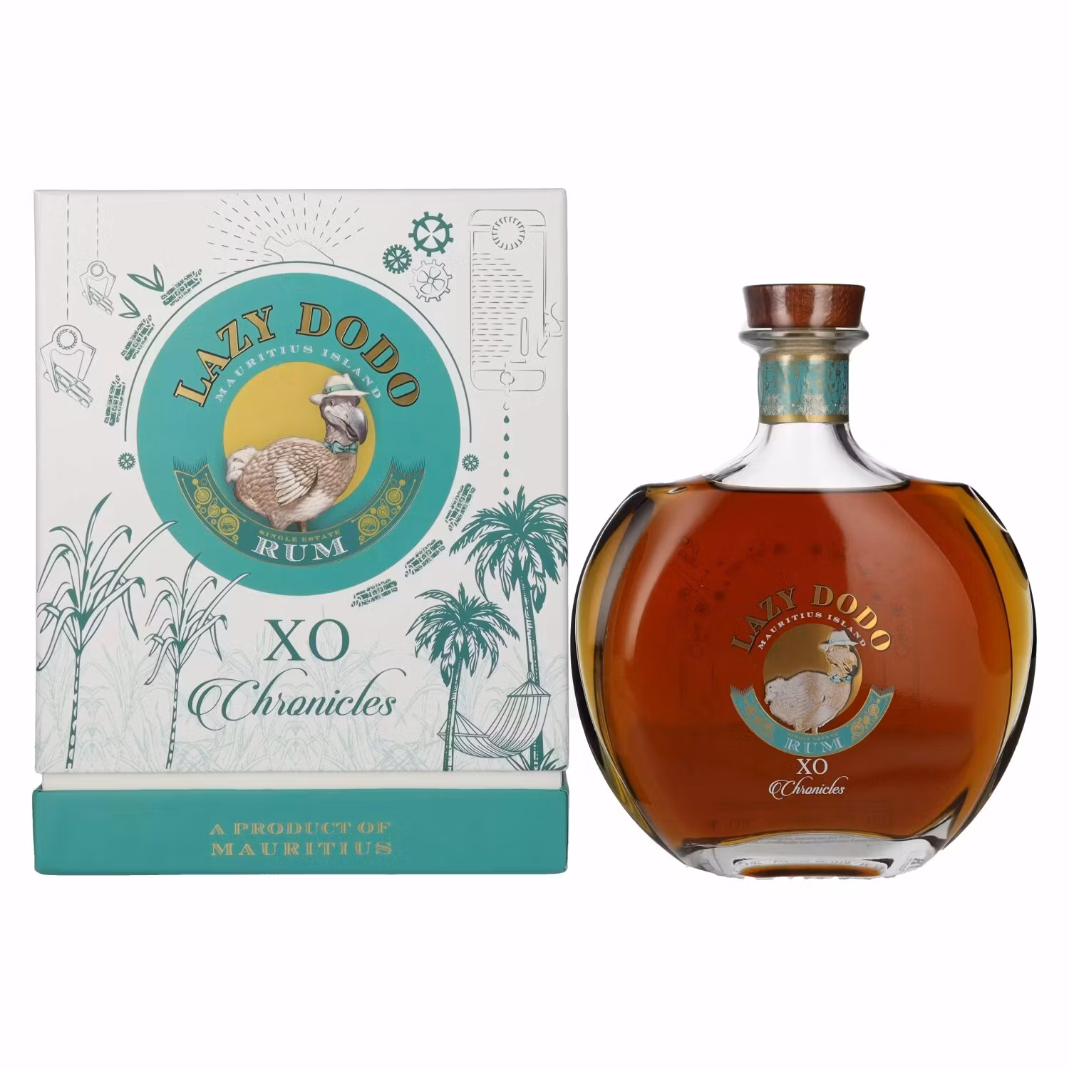 Lazy Dodo XO CHRONICLES RUM 40% Vol. 0,7l in Giftbox