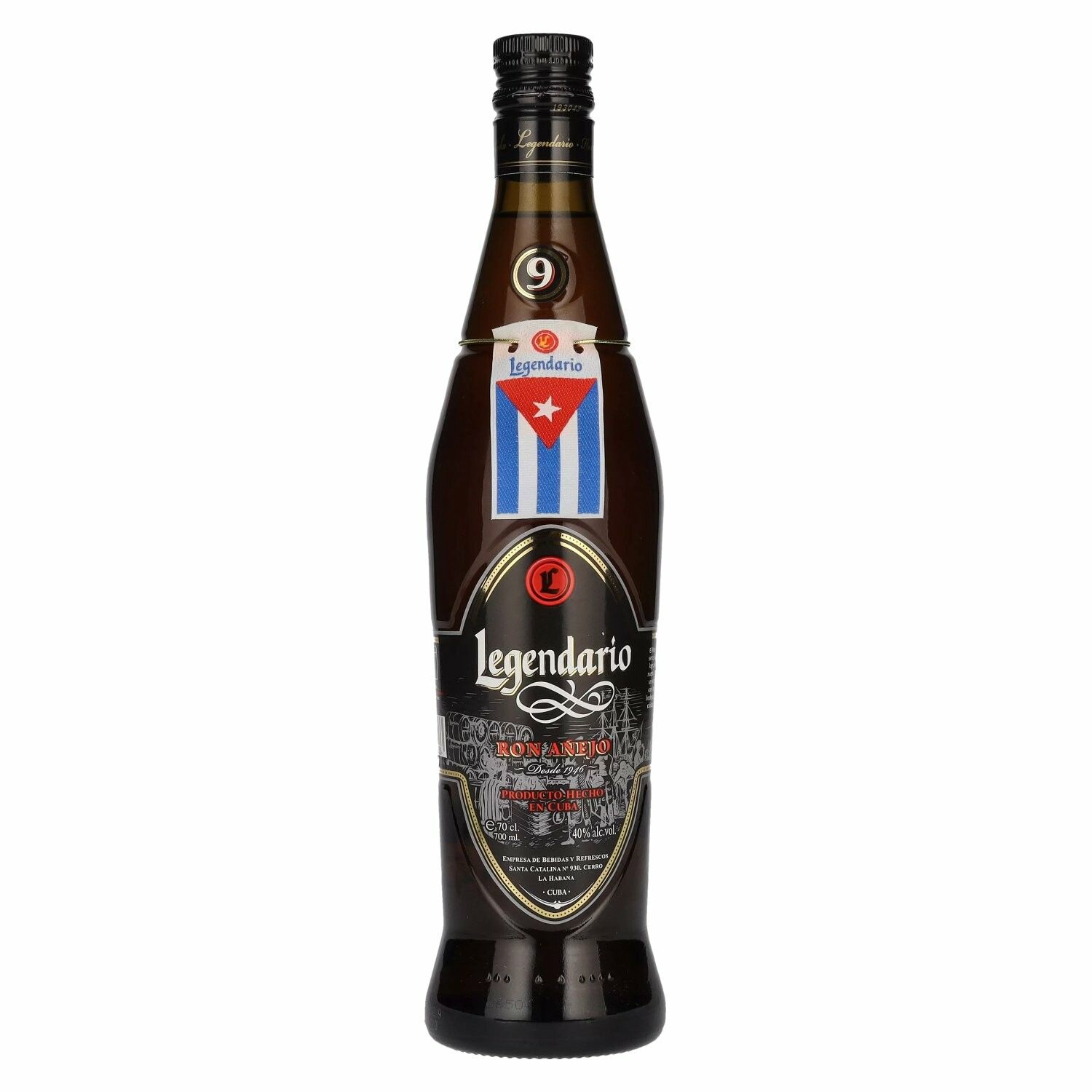 Legendario Ron 9 Añejo 40% Vol. 0,7l