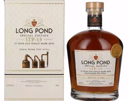 Long Pond Special Edition 15 Years Old Single Mark Rum ITP 15 45,7% Vol. 0,7l in Giftbox