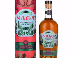 Naga 10 Years Old Asian Rum SIAM EDITION 40% Vol. 0,7l in Giftbox