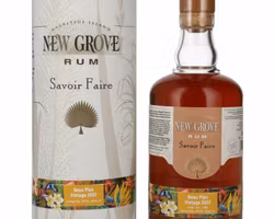 New Grove SAVOIR FAIRE Beau Plan Vintage 13 Years Old 2007 45% Vol. 0,7l in Giftbox