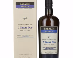 Papalin 7 Years Old Jamaica Pot Still Rum 47% Vol. 0,7l in Giftbox