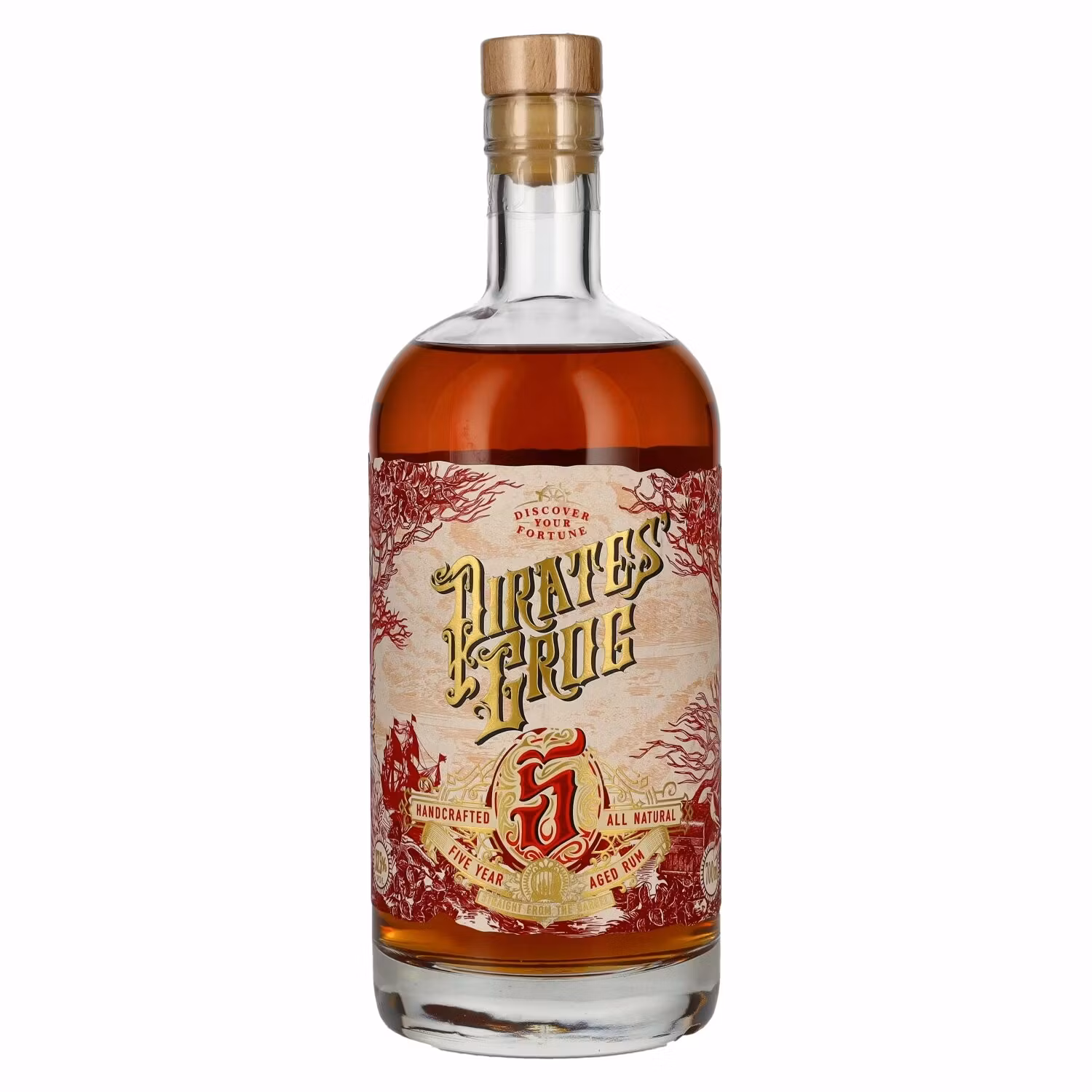 Pirate's Grog 5 Years Old Honduran Rum 37,5% Vol. 0,7l