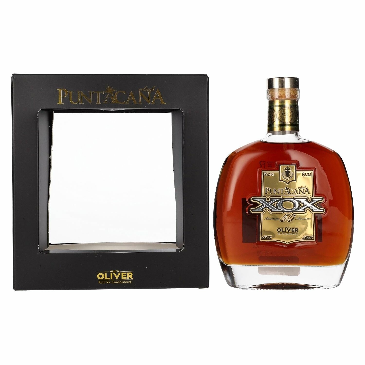 Punta Cana Club XOX Rum 50 Aniversario 40% Vol. 0,7l in Giftbox