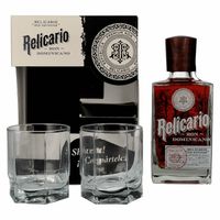 Relicario Ron Dominicano Superior 40% Vol. 0,7l in Giftbox with 2 glasses