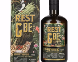 Rest & Be Thankful MONYMUSK 23 Years Old Pure Single Jamaican Rum 1998 54,8% Vol. 0,7l in Giftbox