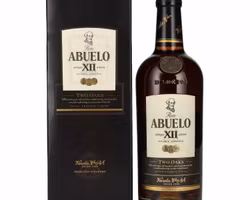 Ron Abuelo Añejo XII Años TWO OAKS Double Matured 40% Vol. 0,7l in Giftbox